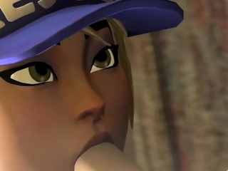 Fucknite 3d Blowjob And Raw Sex