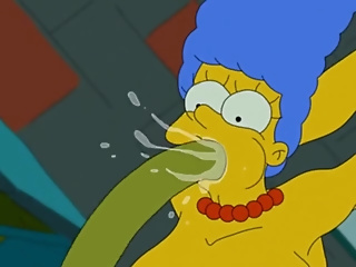 Cheating Marge Simpsons Becomes The Alien Mistress